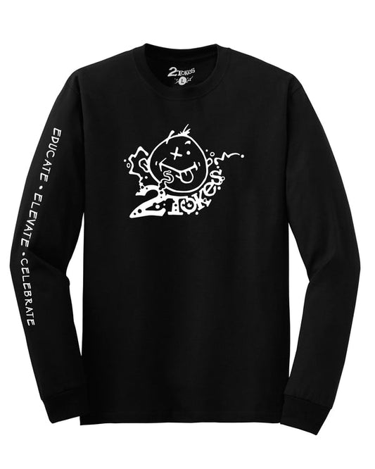 2 tokes long sleeve tee