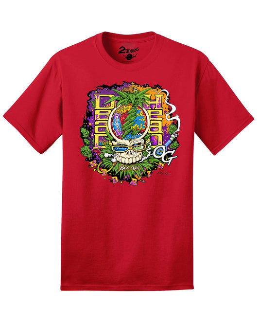 Dead Head OG tee (red)