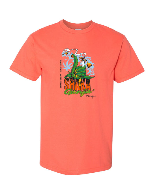 2 Tokes Shaka Ganja tee
