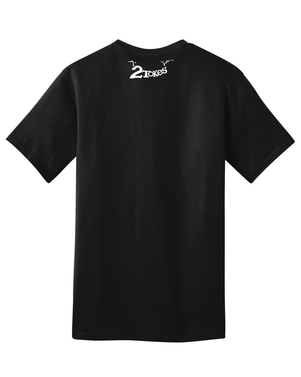 2 Tokes Shaka Ganja tee (black)